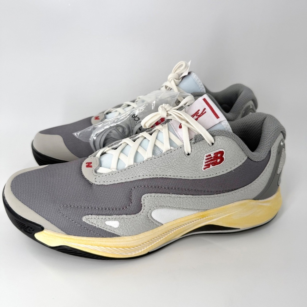 New Balance Kawhi IV 4 Basketball Shoes Mens 9 BBKLSGD4 Grey Day Arc Low Top